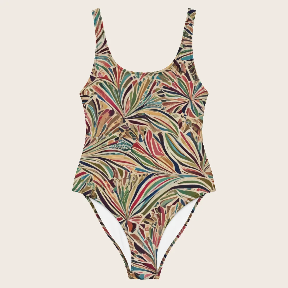 One-Piece Swimsuit on model