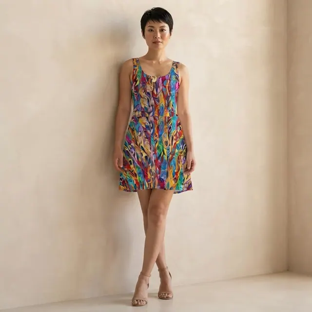 Skater Dress, one-of-one design F8A3FB68