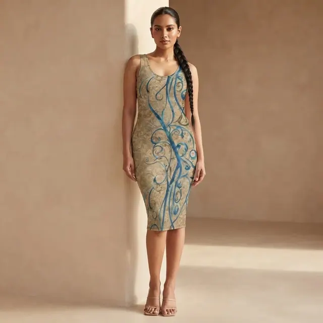 Bodycon Dress, one-of-one design FB0B5209