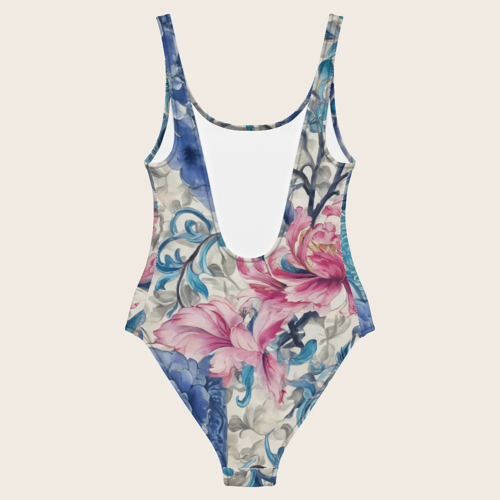 One-Piece Swimsuit on model