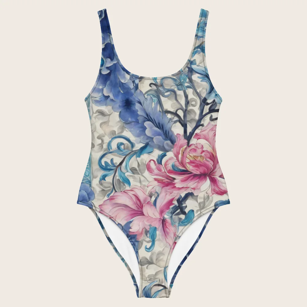 One-Piece Swimsuit on model