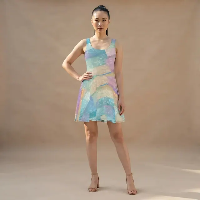Skater Dress, one-of-one design 080478A3