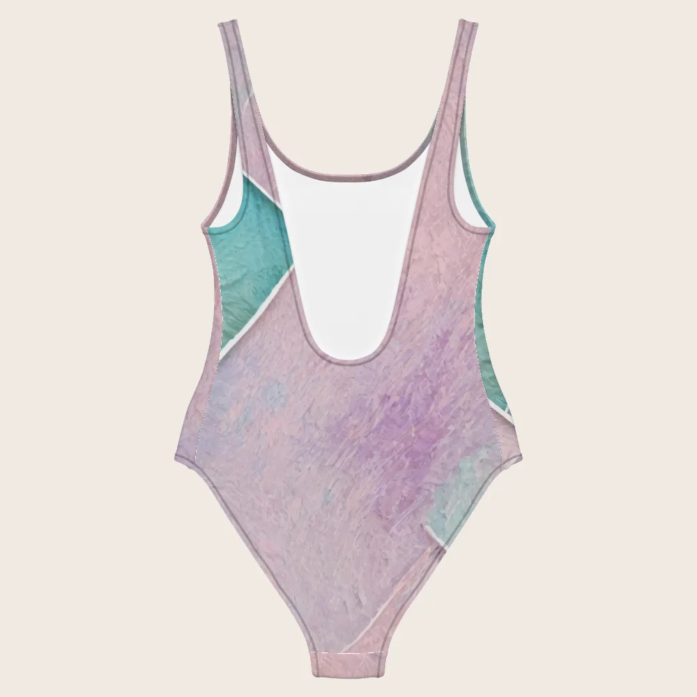 One-Piece Swimsuit on model