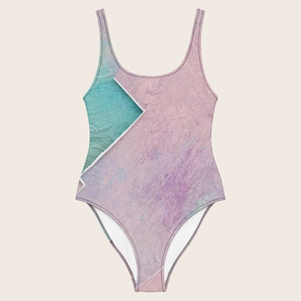 One-Piece Swimsuit on model