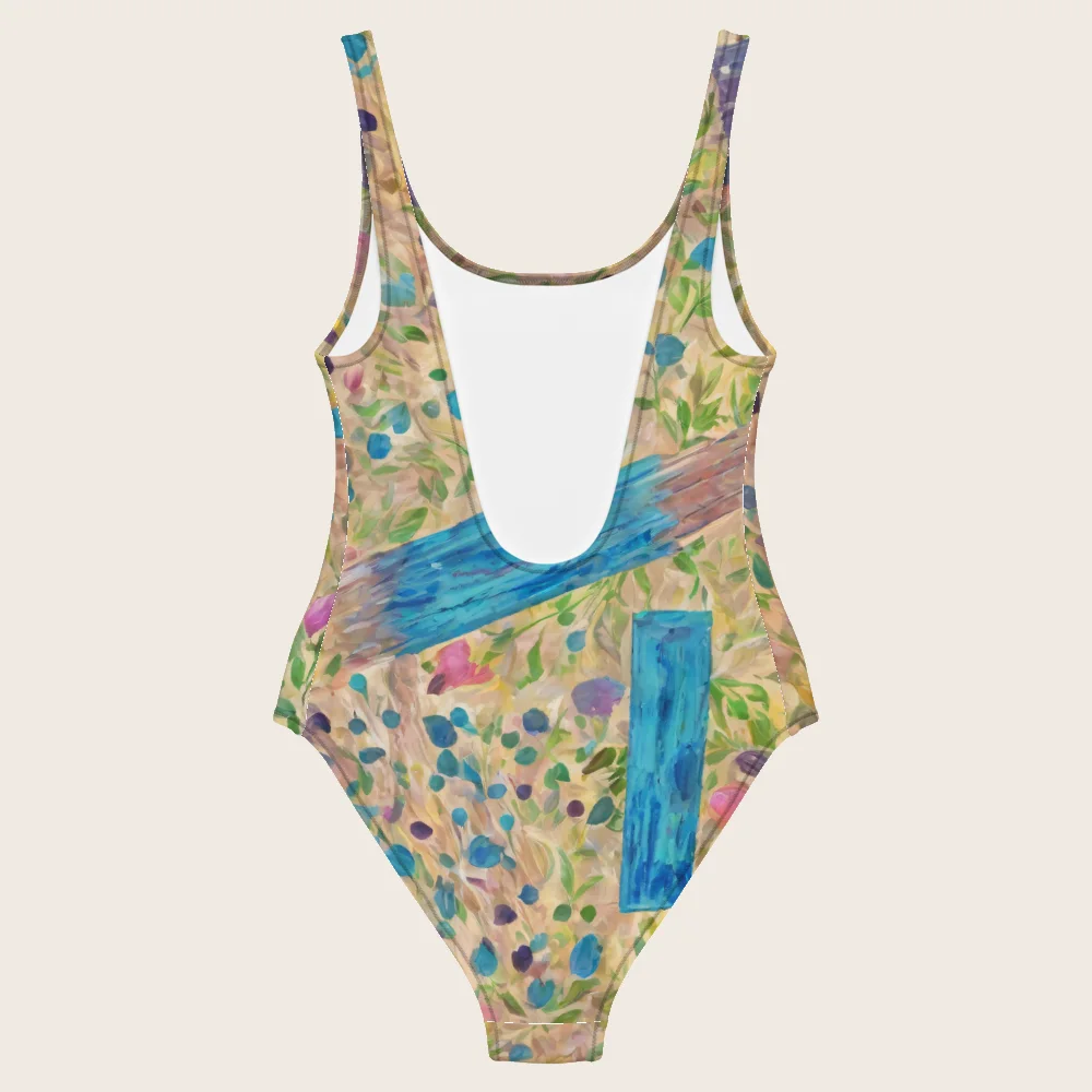One-Piece Swimsuit on model