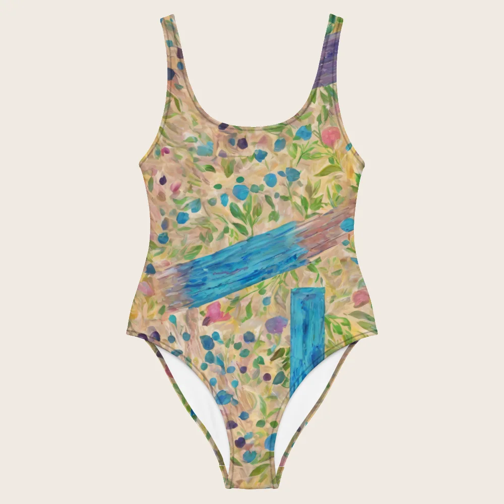 One-Piece Swimsuit on model