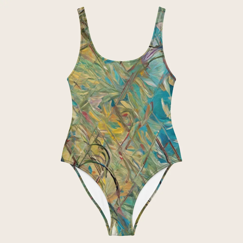 One-Piece Swimsuit on model