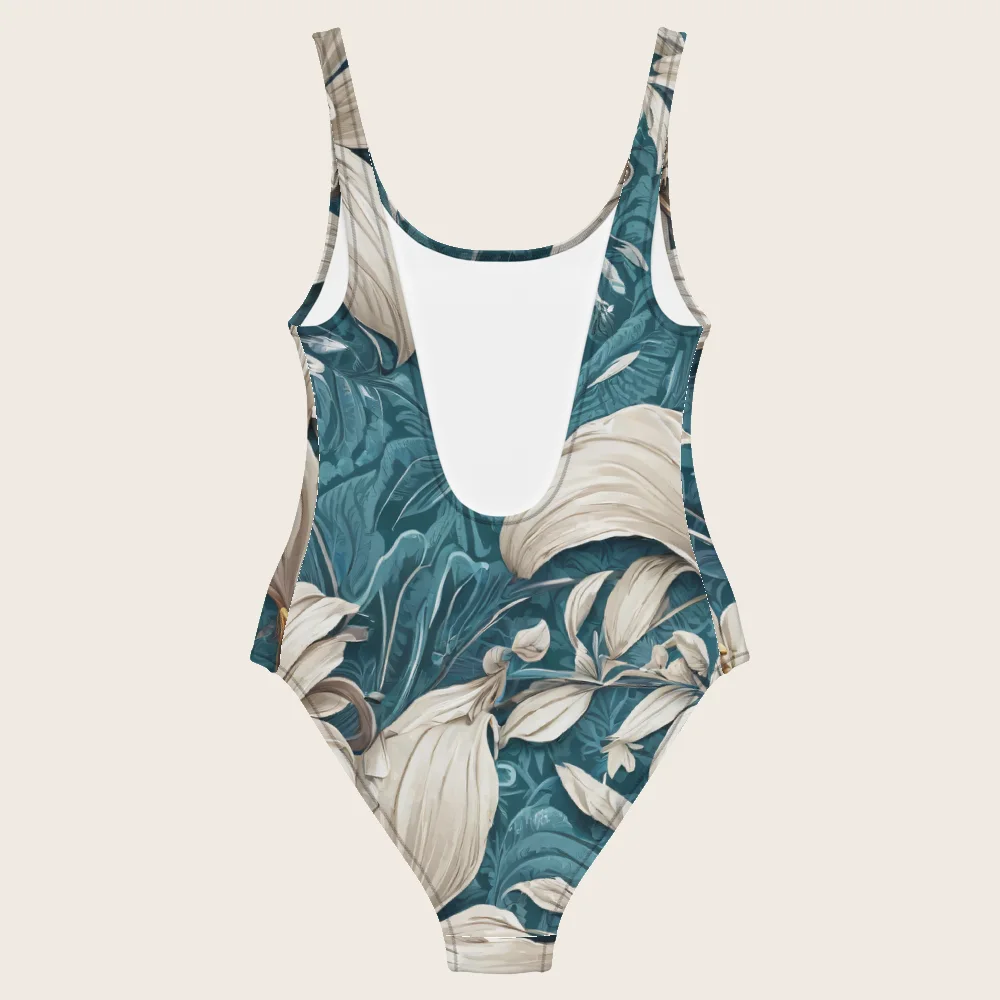 One-Piece Swimsuit on model