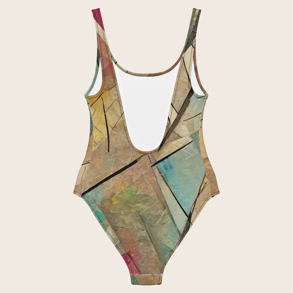 One-Piece Swimsuit on model