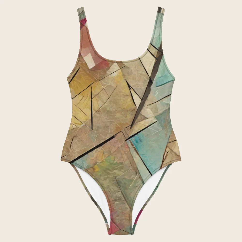 One-Piece Swimsuit on model