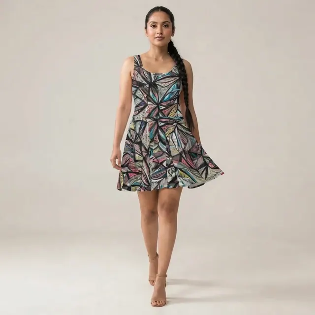 Skater Dress, one-of-one design E71C651E