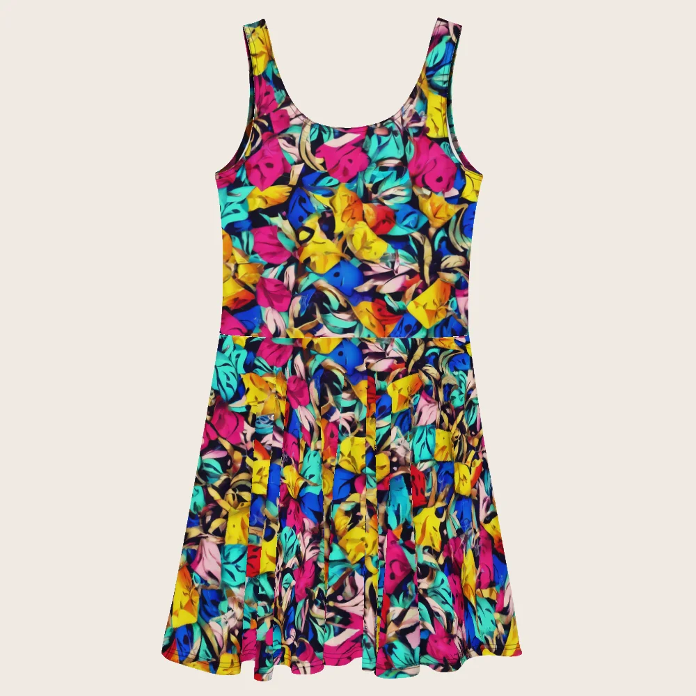 Skater Dress on model