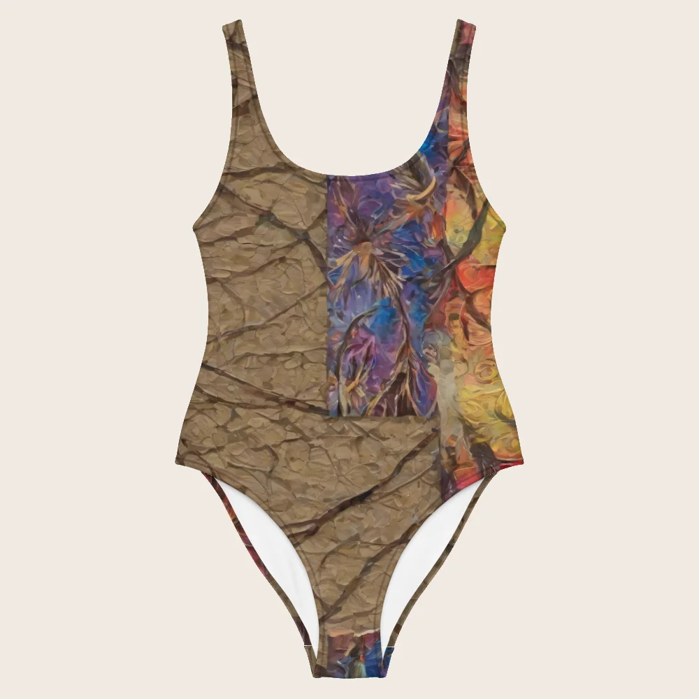 One-Piece Swimsuit on model