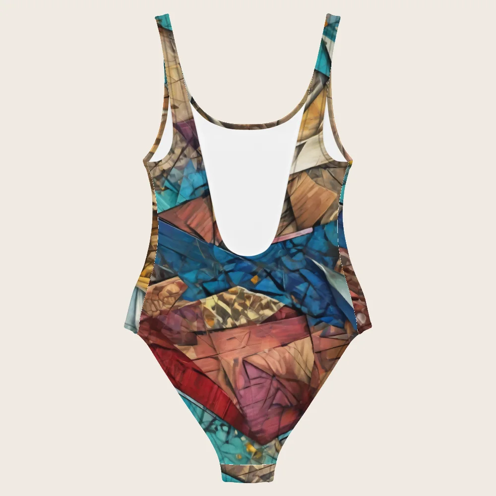 One-Piece Swimsuit on model