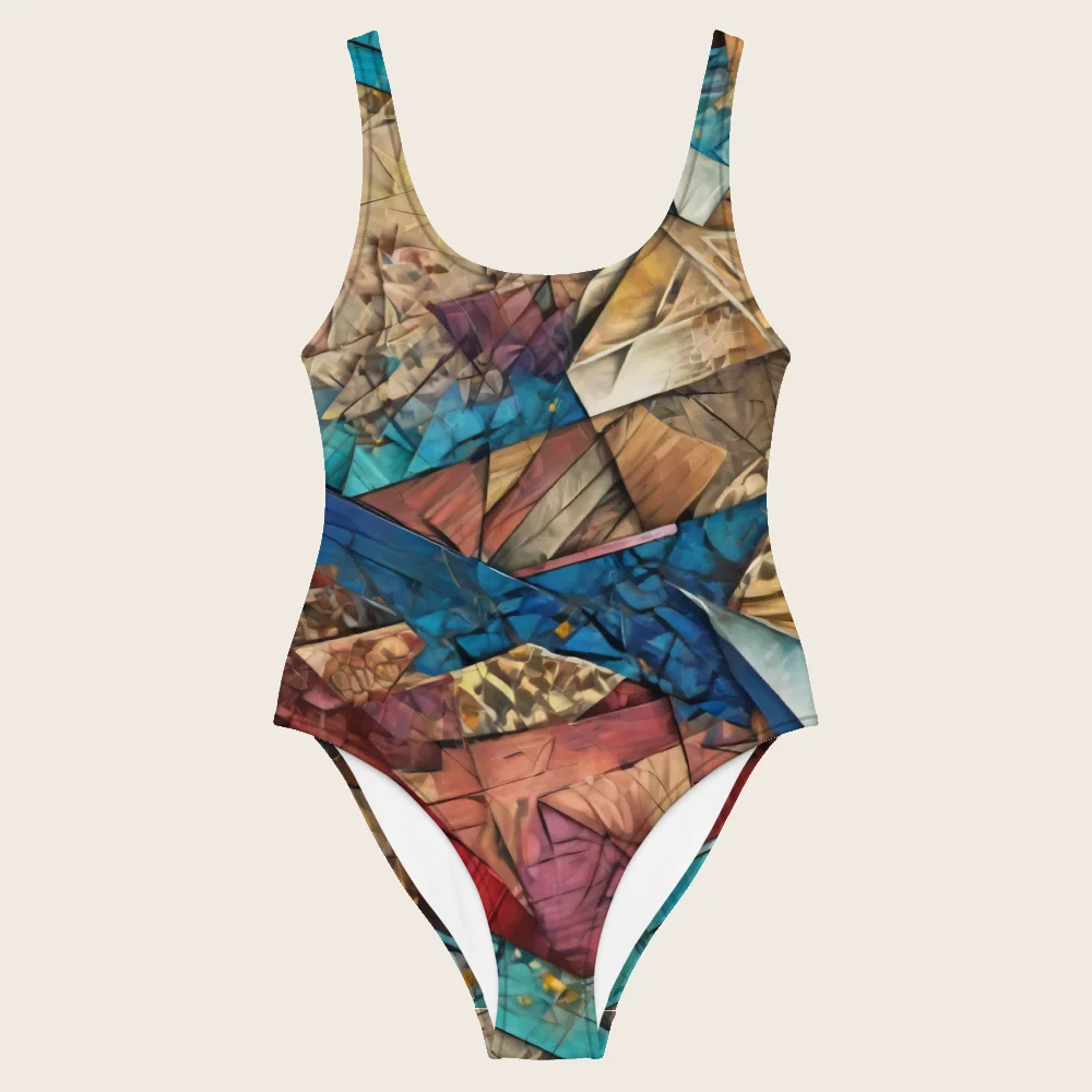 One-Piece Swimsuit on model