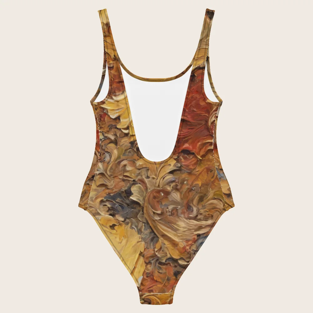 One-Piece Swimsuit on model