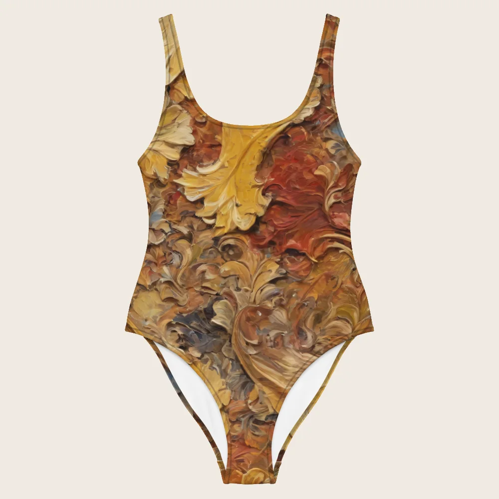 One-Piece Swimsuit on model