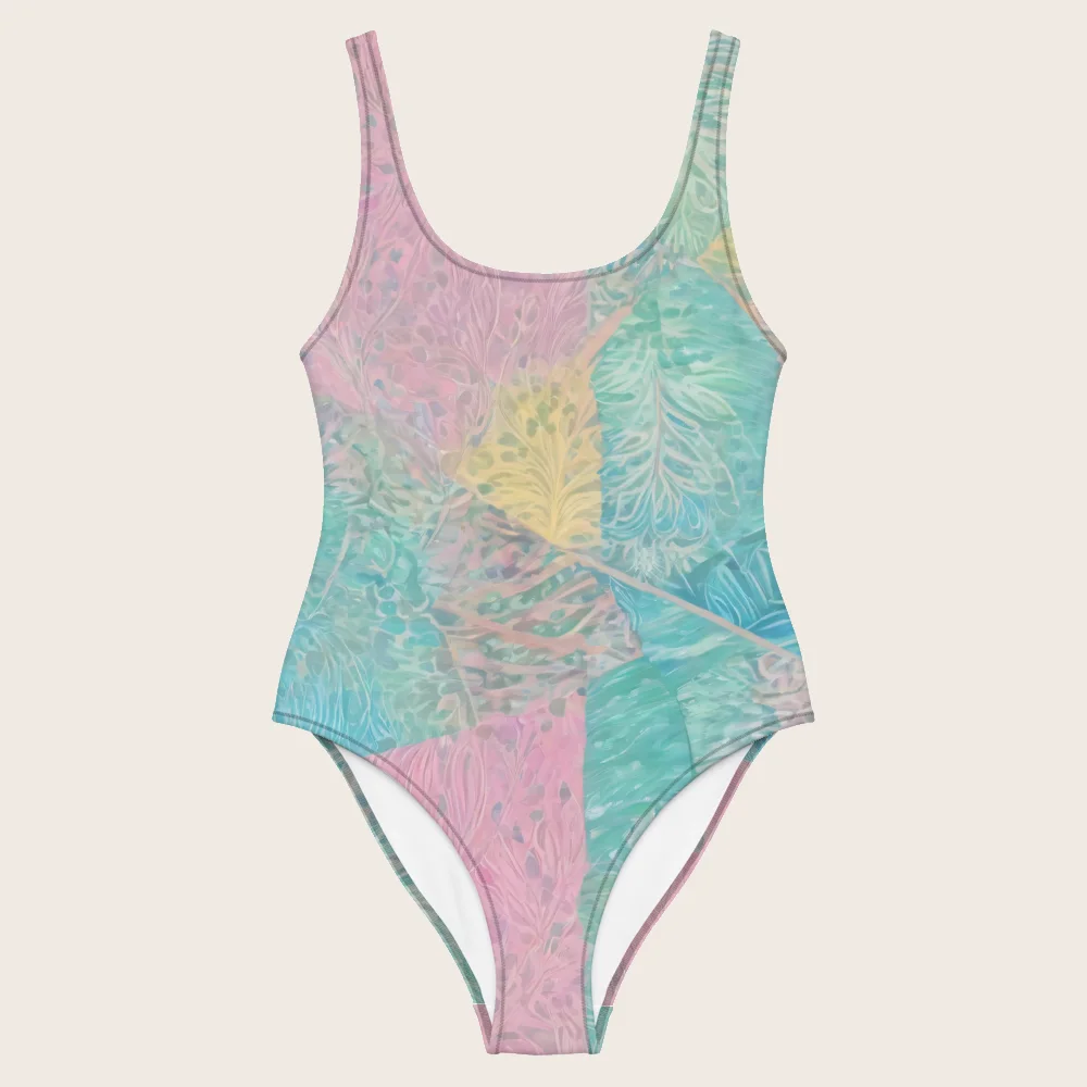 One-Piece Swimsuit on model