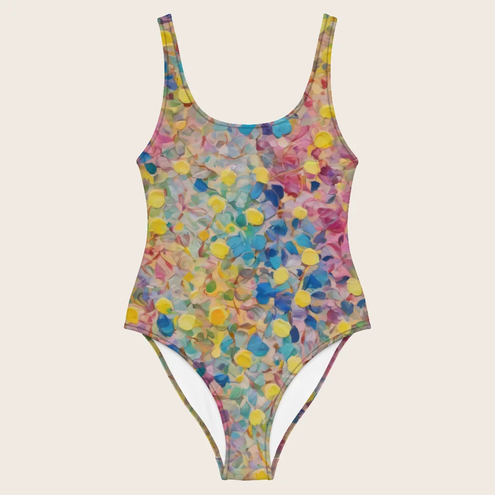 One-Piece Swimsuit on model