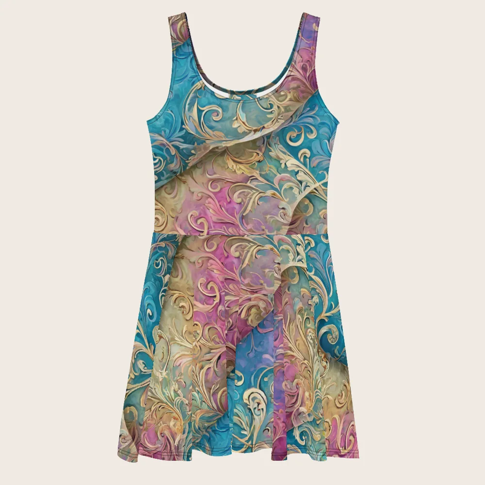 Skater Dress on model