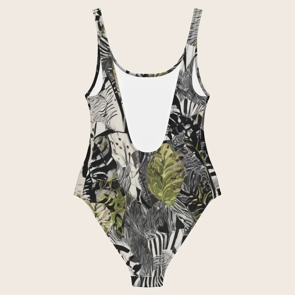 One-Piece Swimsuit on model