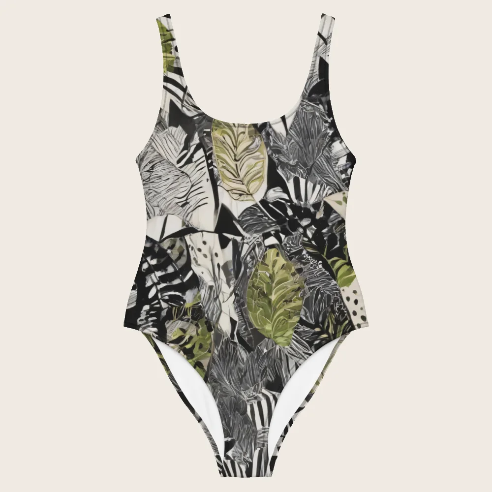 One-Piece Swimsuit on model