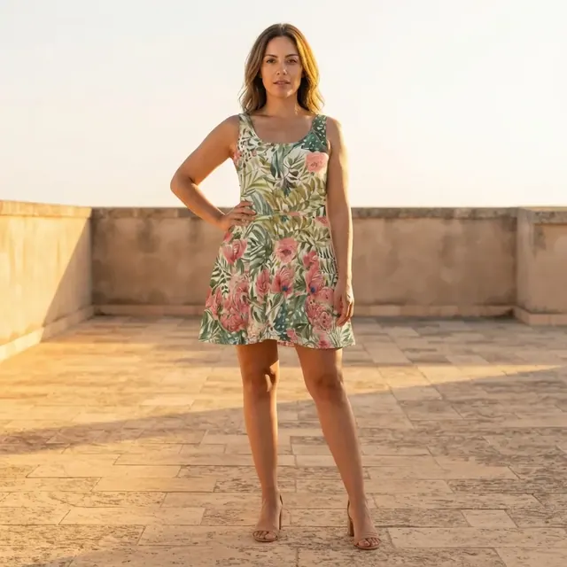 Skater Dress, one-of-one design 8D716C84