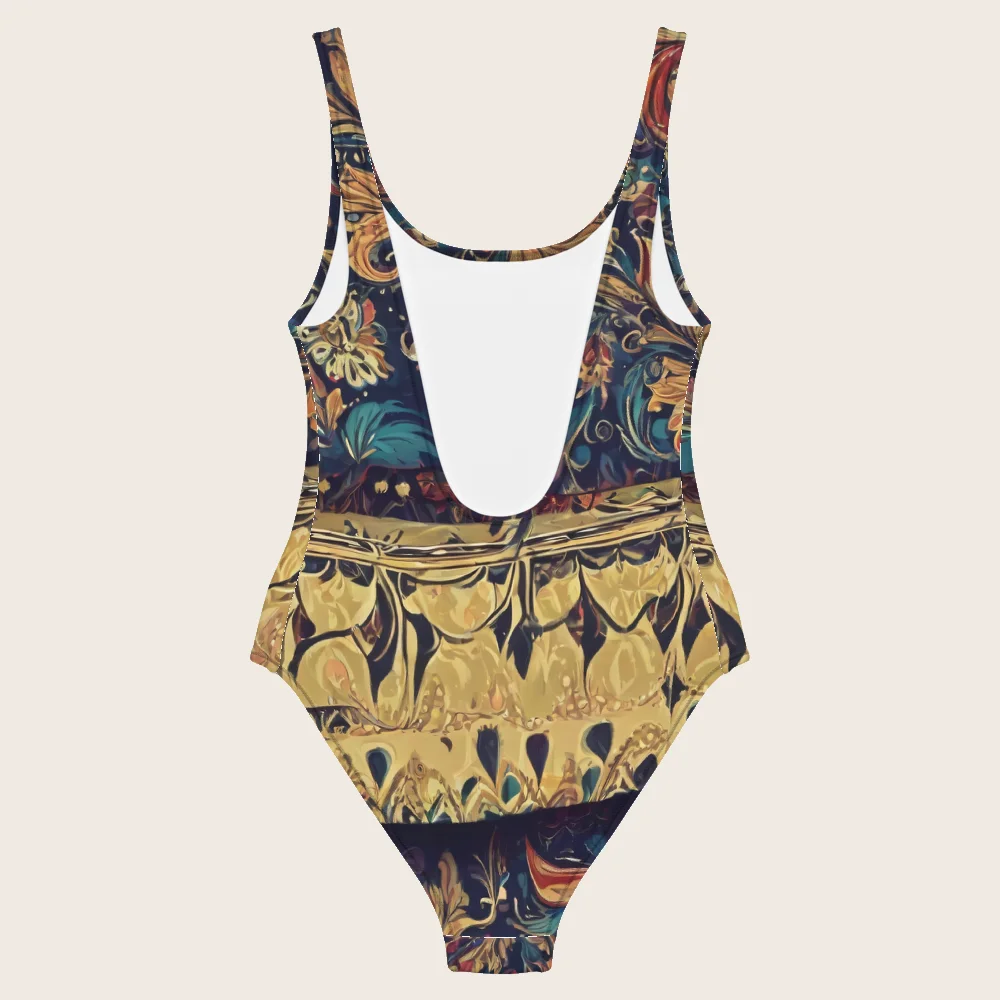 One-Piece Swimsuit on model