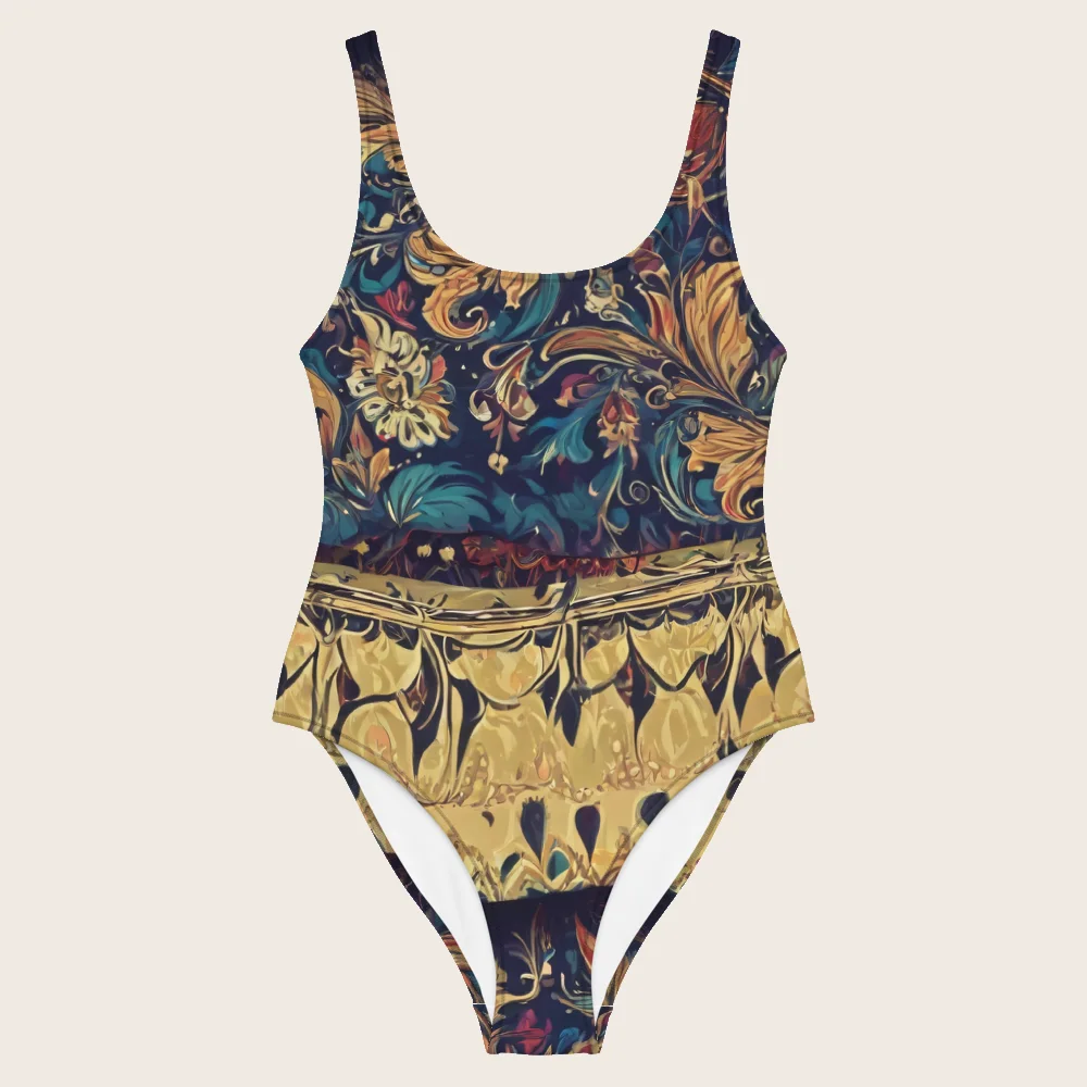 One-Piece Swimsuit on model