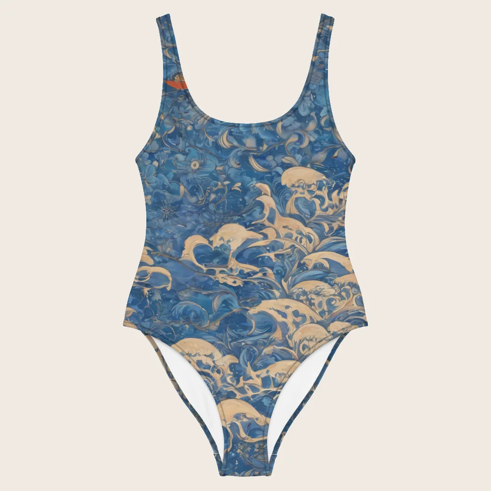 One-Piece Swimsuit on model