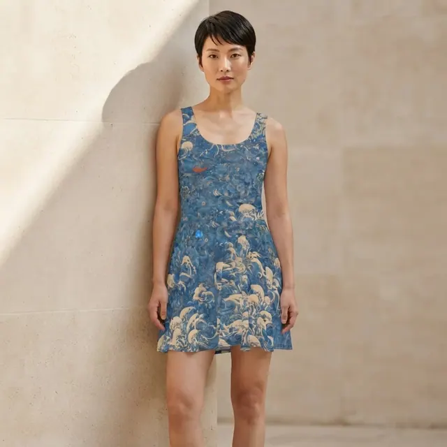 Skater Dress, one-of-one design B42EA195