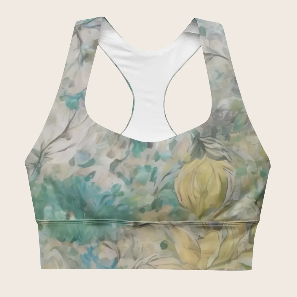 Longline Sports Bra on model