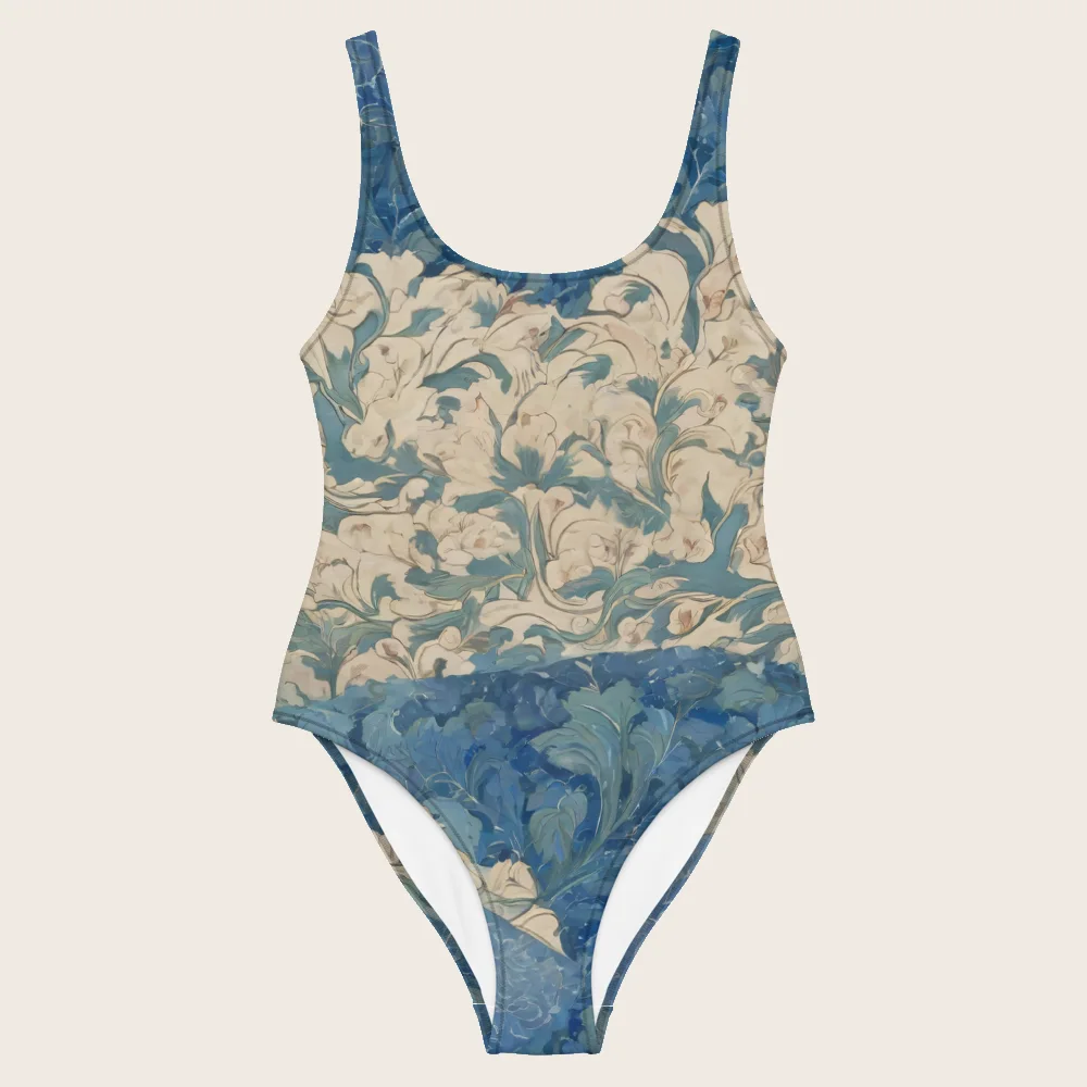 One-Piece Swimsuit on model
