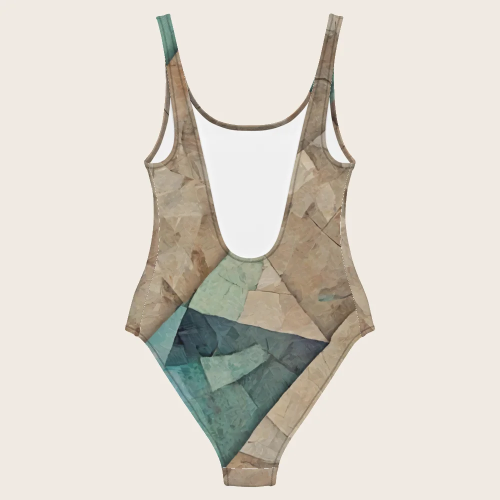 One-Piece Swimsuit on model
