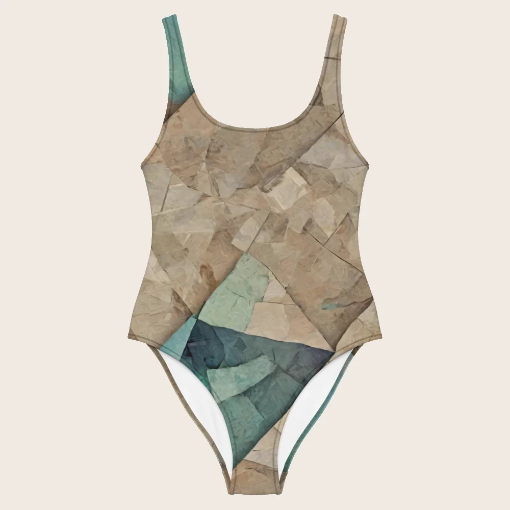 One-Piece Swimsuit on model