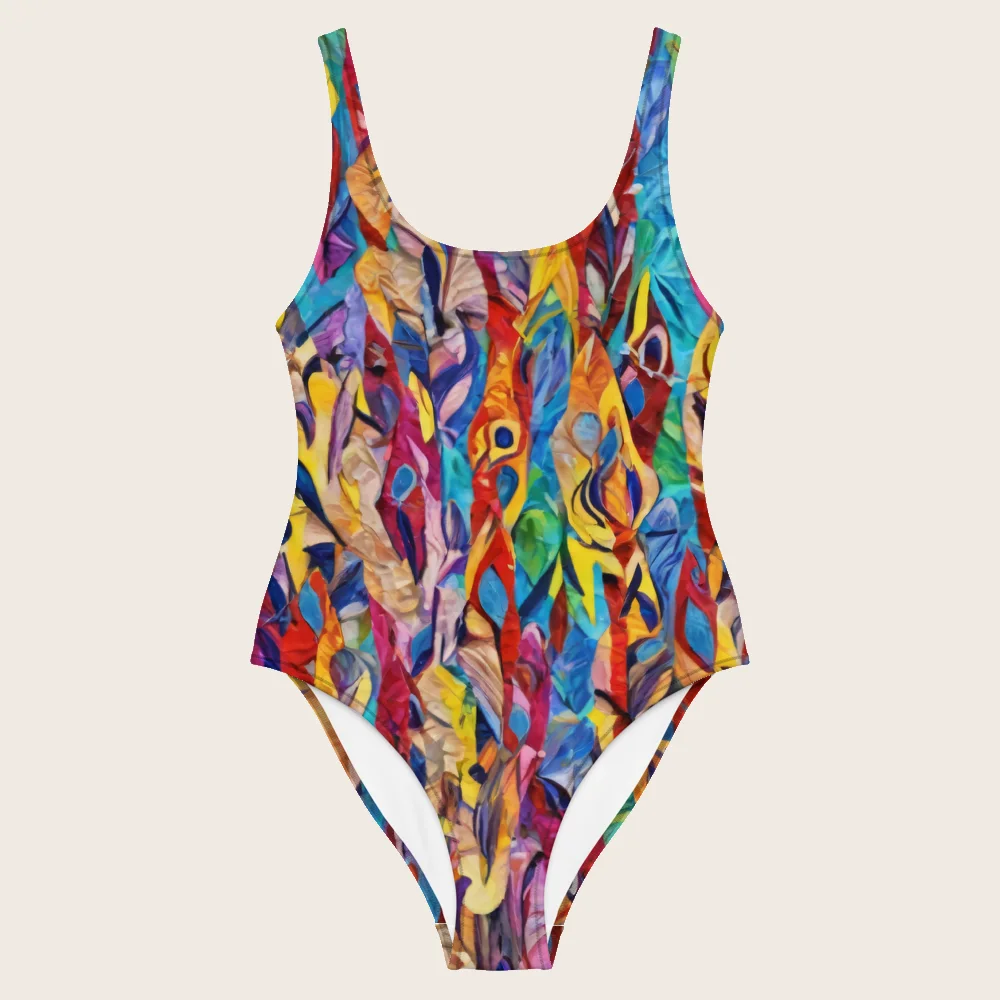 One-Piece Swimsuit on model