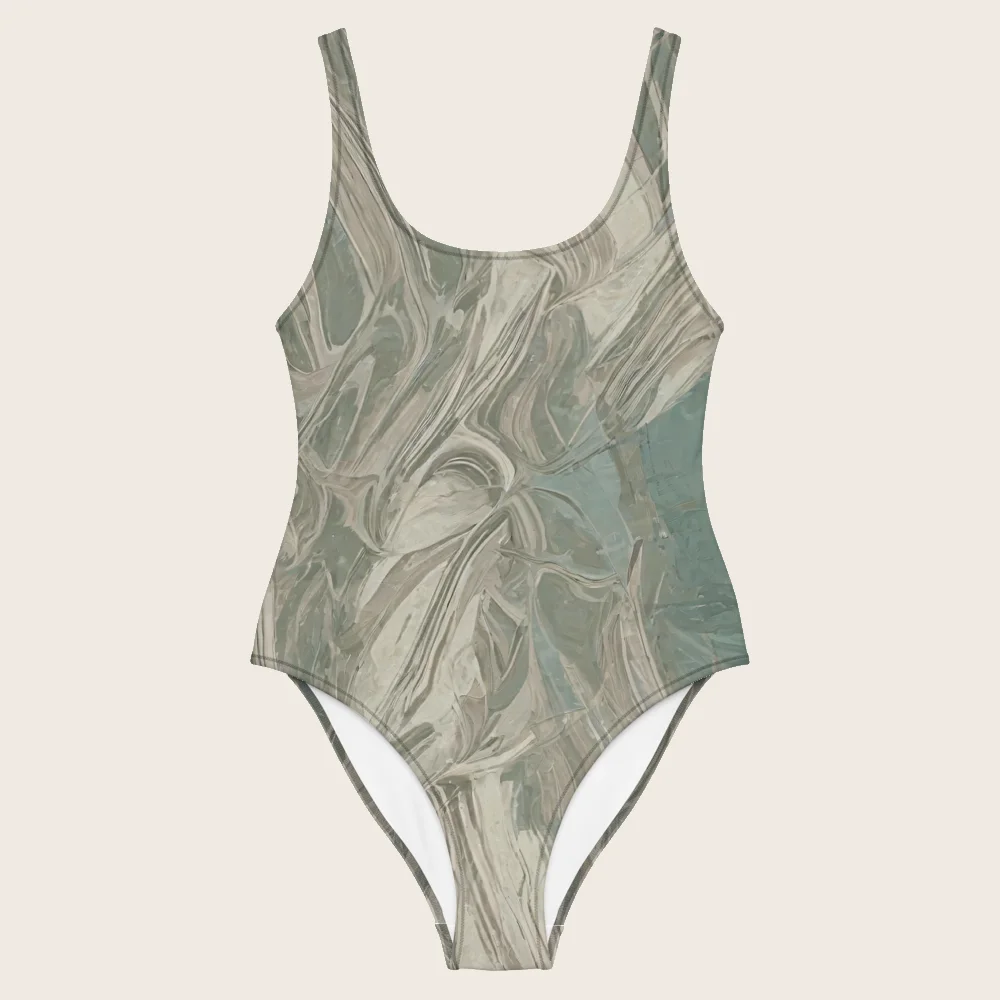 One-Piece Swimsuit on model