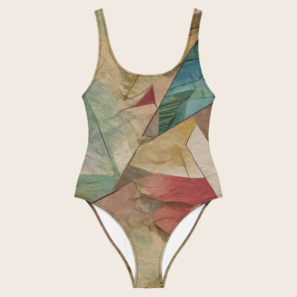 One-Piece Swimsuit on model