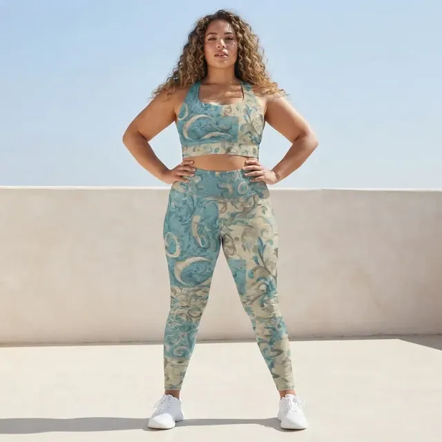 Longline Sports Bra, one-of-one design 459FE272