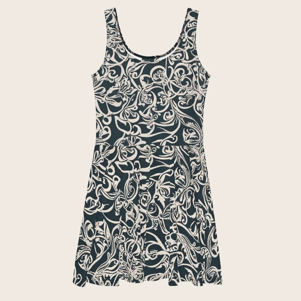 Skater Dress on model