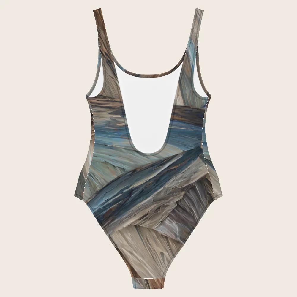 One-Piece Swimsuit on model