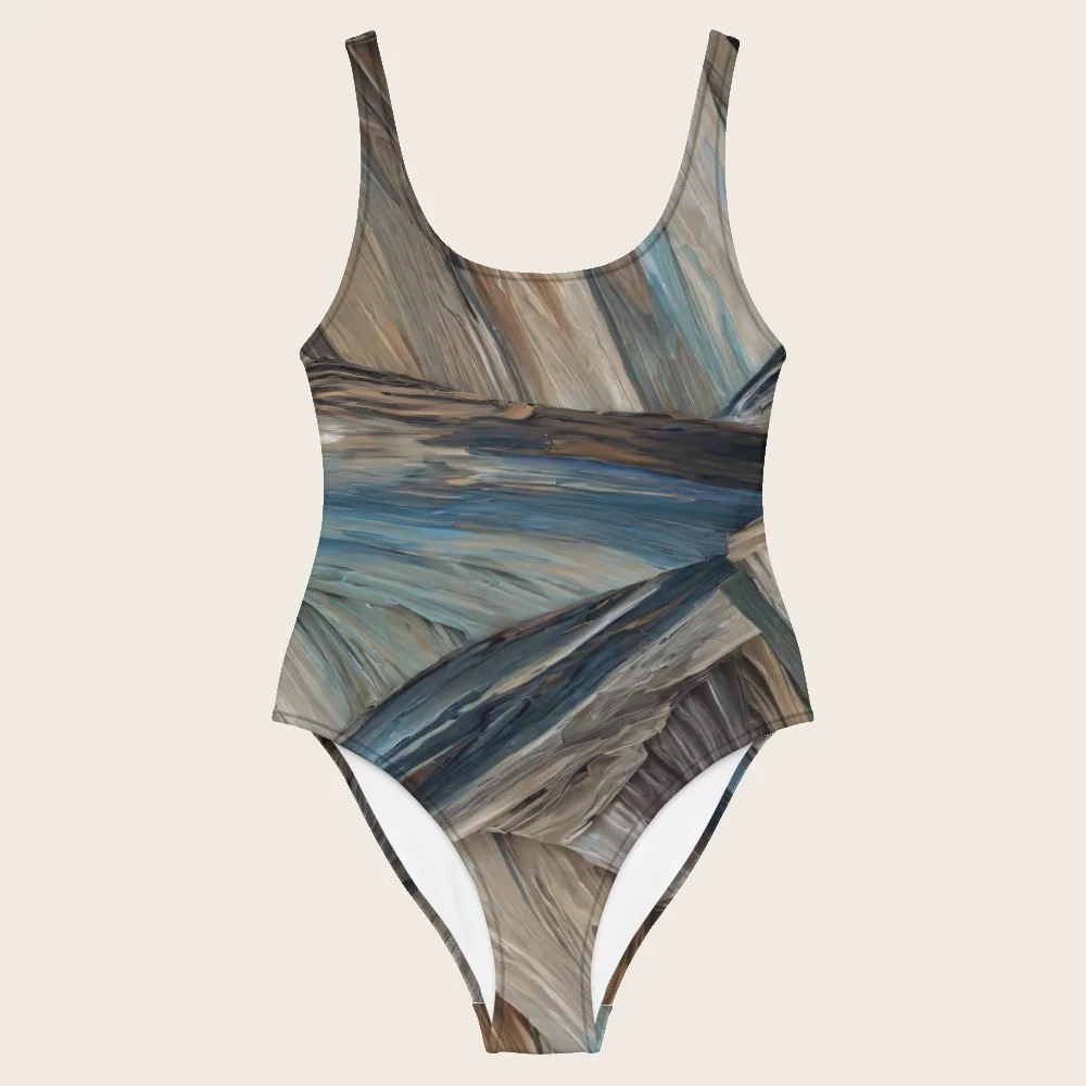 One-Piece Swimsuit on model