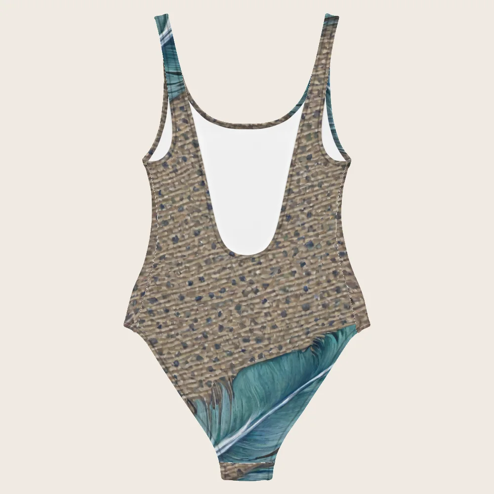 One-Piece Swimsuit on model