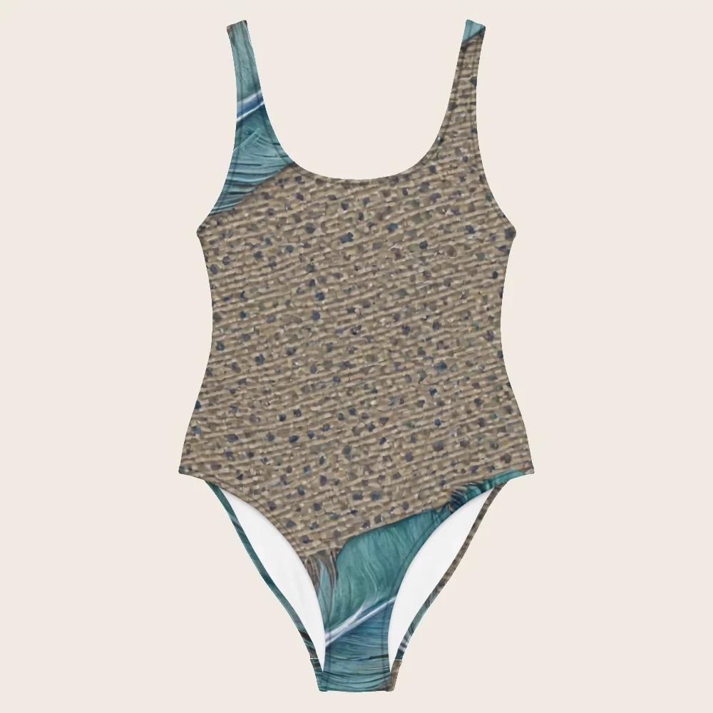 One-Piece Swimsuit on model