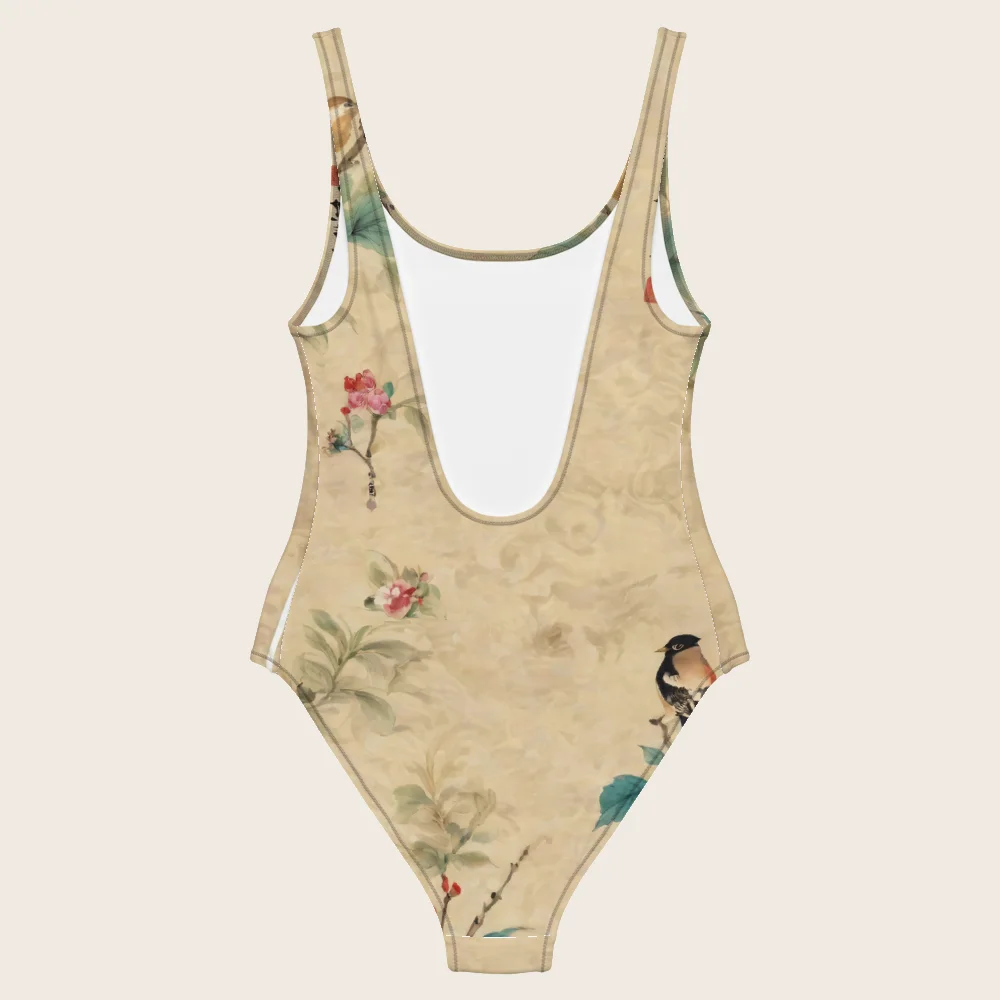 One-Piece Swimsuit on model