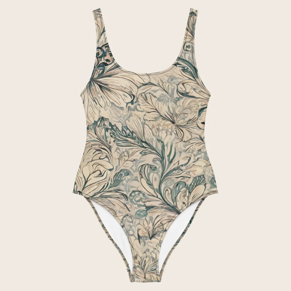 One-Piece Swimsuit on model