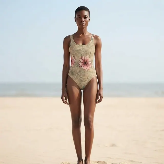 One-Piece Swimsuit, one-of-one design 7053A239