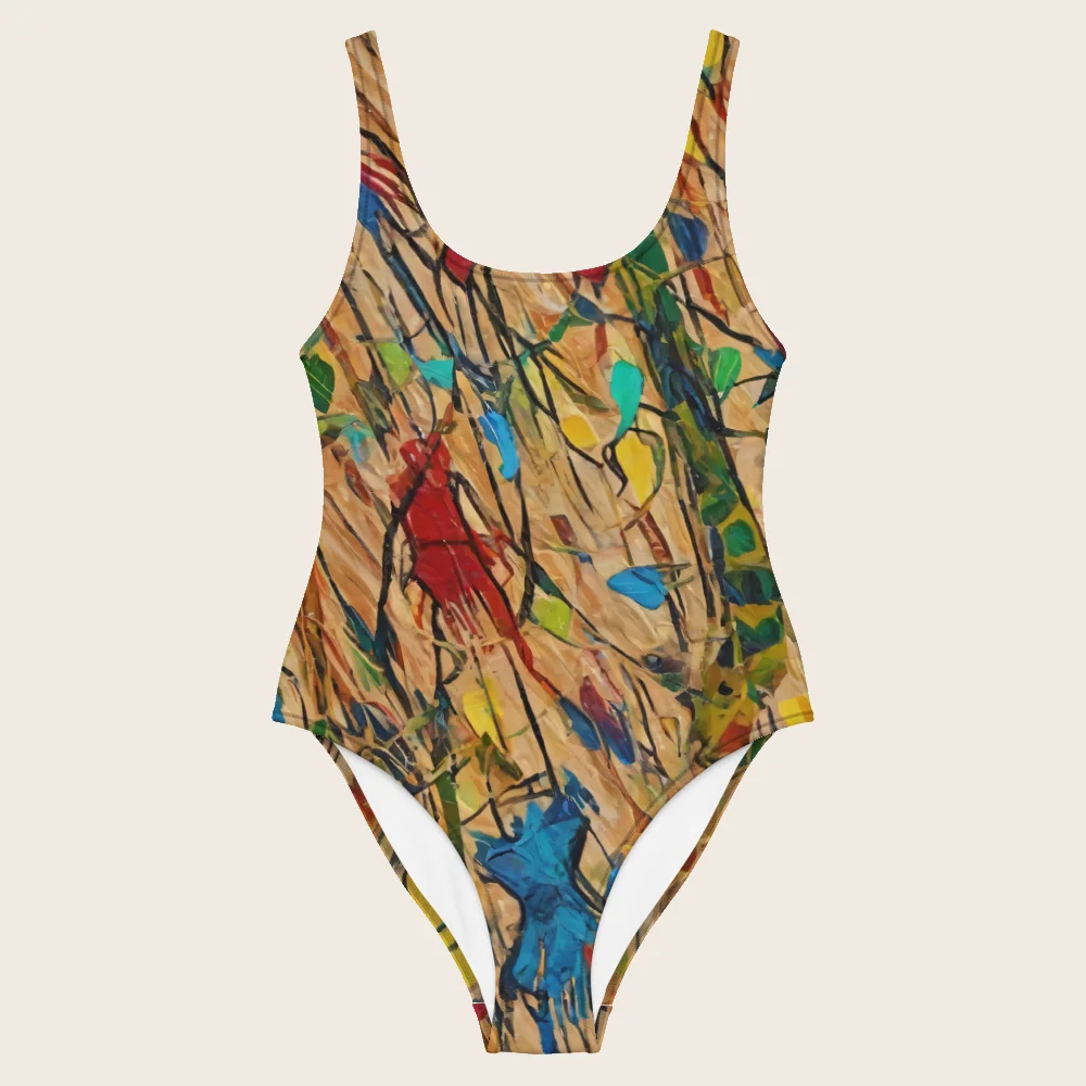 One-Piece Swimsuit on model