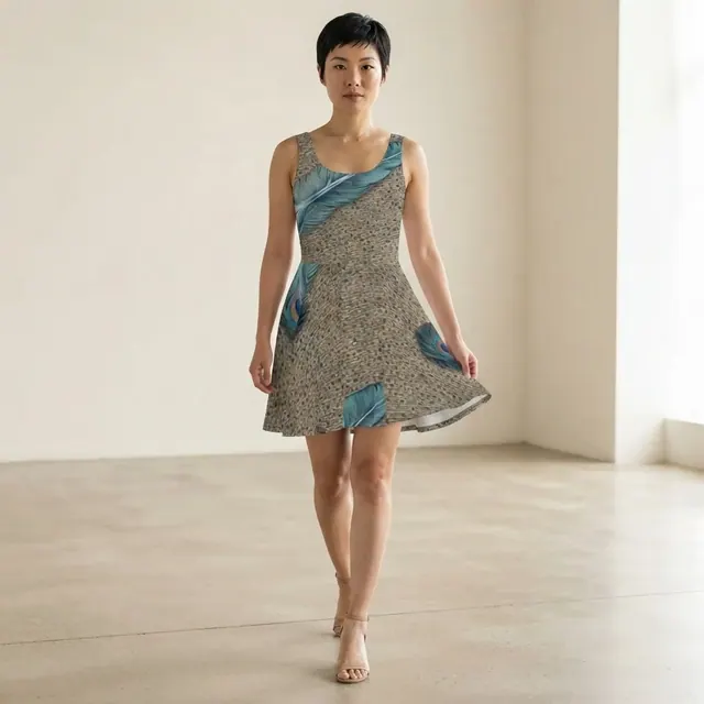Skater Dress, one-of-one design EC68C4C0