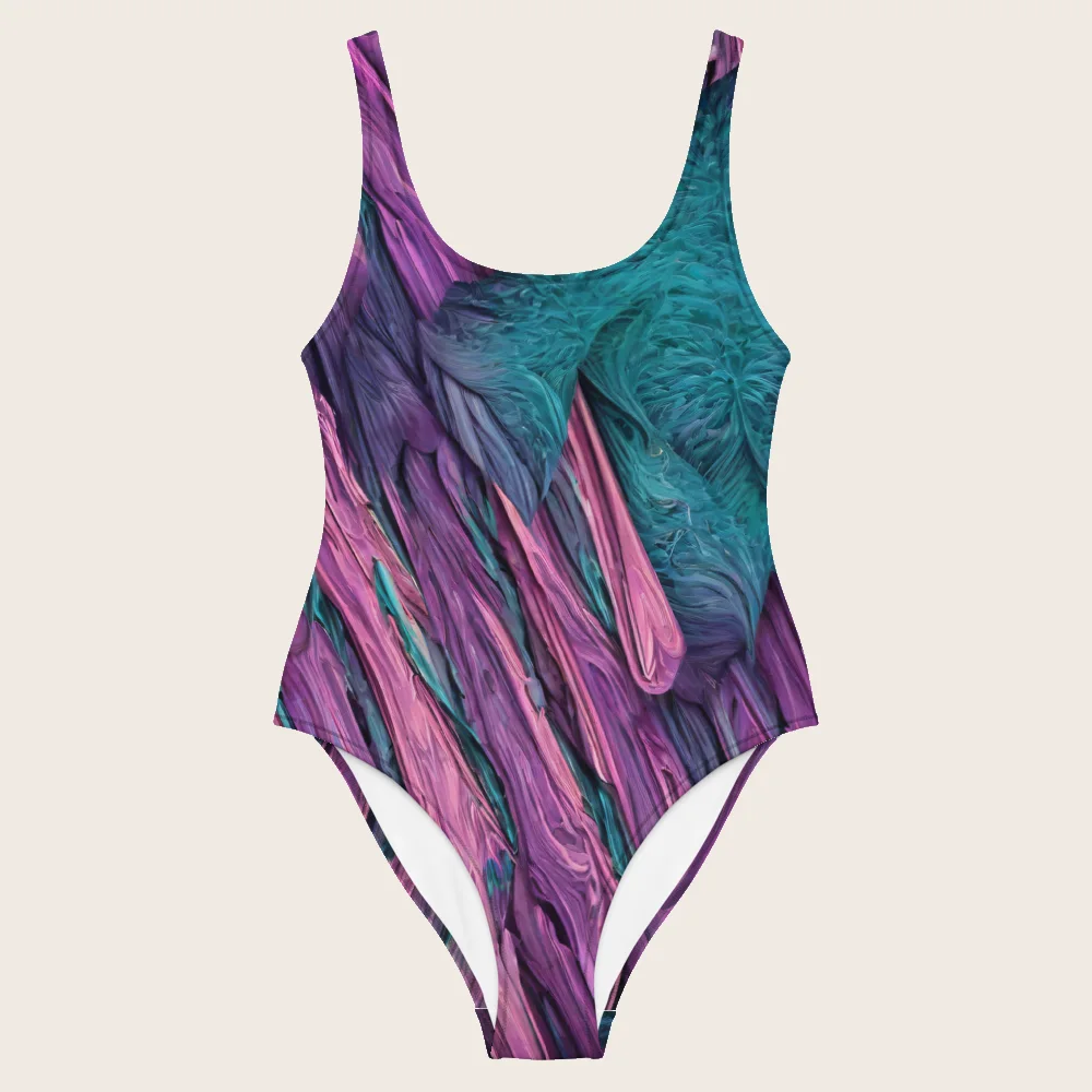 One-Piece Swimsuit on model